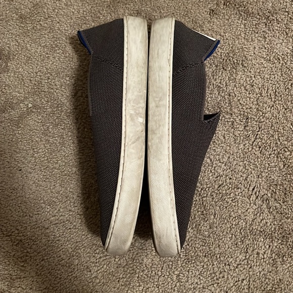 Women’s Grey Slip On Rothy’s Sneakers - Picture 2 of 8